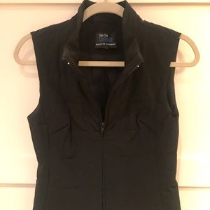 Shin choi Puffer paneled vest